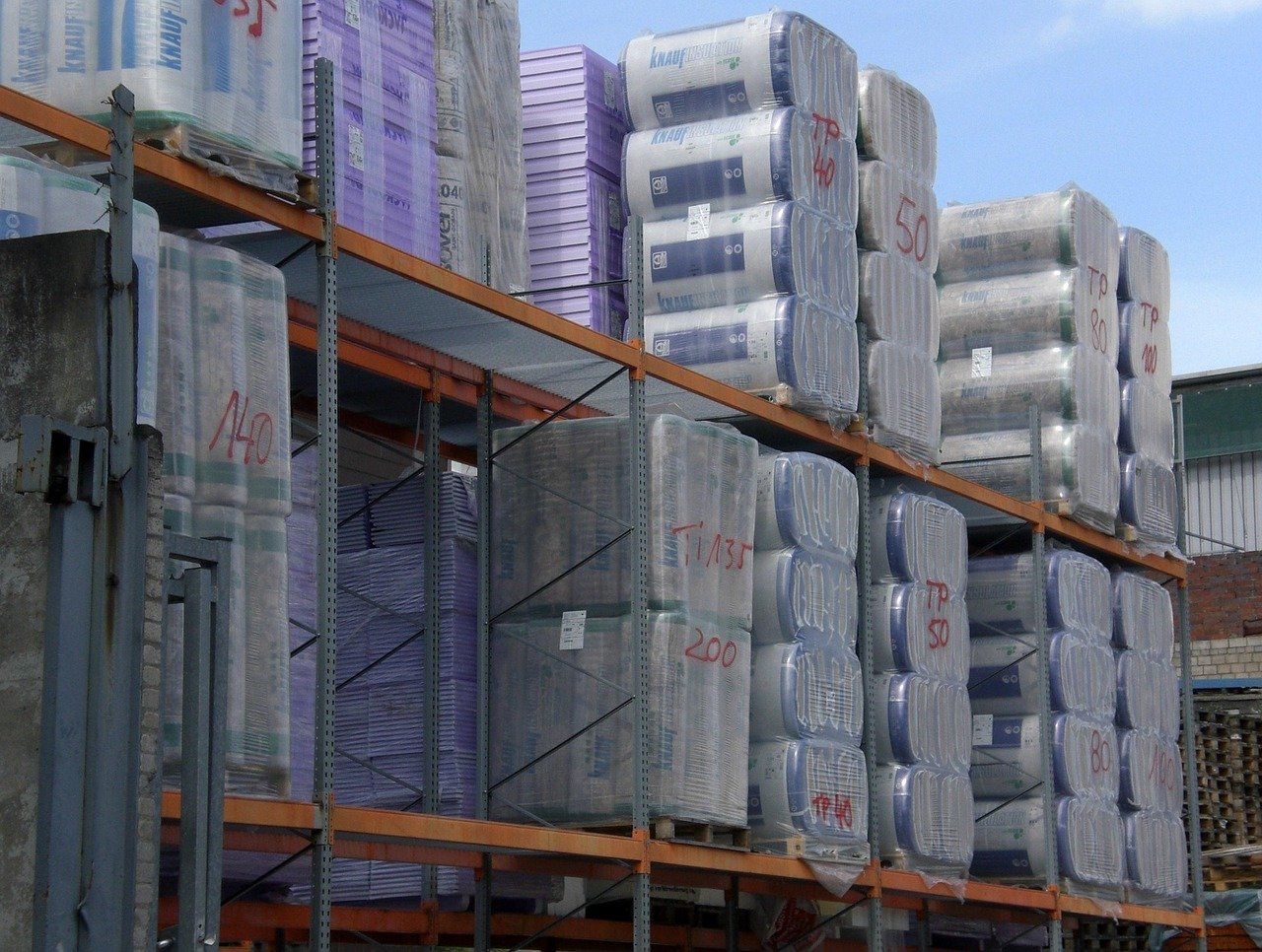 Warehouse Materials Storage